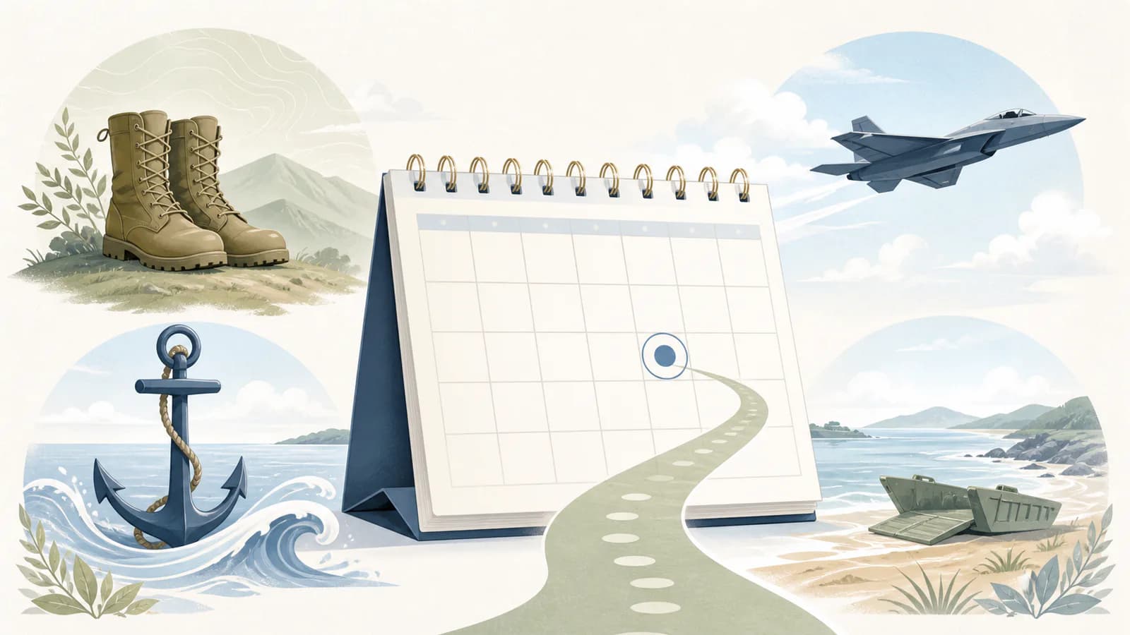 2026 군별 복무기간과 전역일 계산법|육군·해군·공군·해병대
