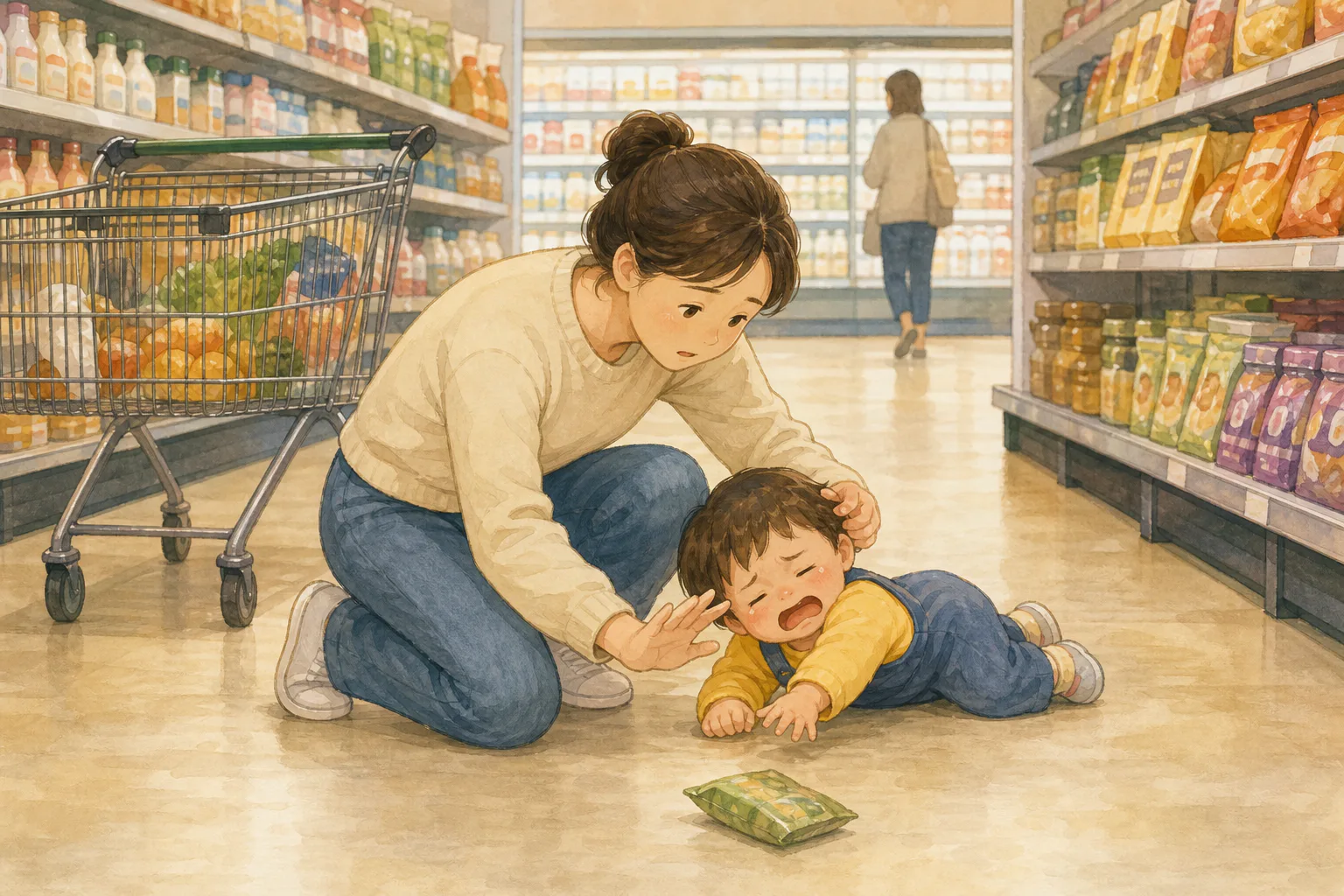 1. 가장 먼저 볼 것은 ‘버릇’이 아니라 안전과 몸 상태예요의 핵심 상황을 보여주는 본문 삽화